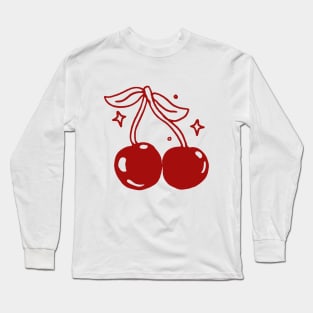 cherry Long Sleeve T-Shirt